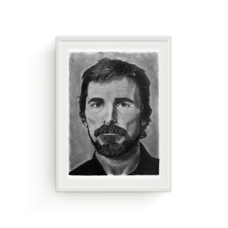 Christian Bale disegno ritratto Stefano Dessi novel Academy accademia scuola arte torino